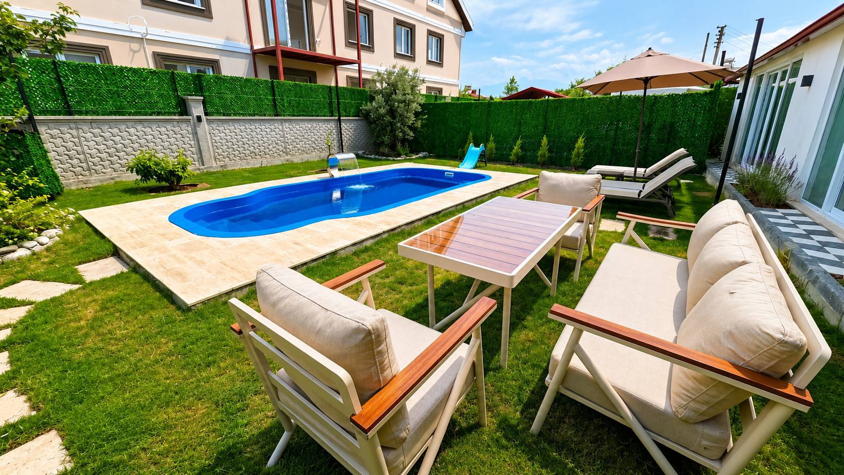 Seydikemer Gerişburnu'nda Doğa İle İç İçe, Özel Havuzlu, Konforlu Villa 45757 — 5