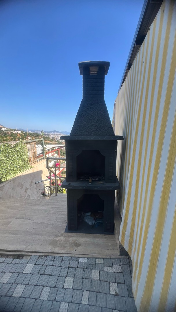 Alanya Büyükhasbahçe'de Merkeze Yakın, Özel Havuzlu, Balayı Villası