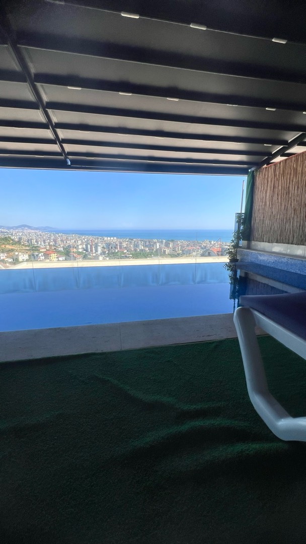 Alanya Büyükhasbahçe'de Merkeze Yakın, Özel Havuzlu, Balayı Villası