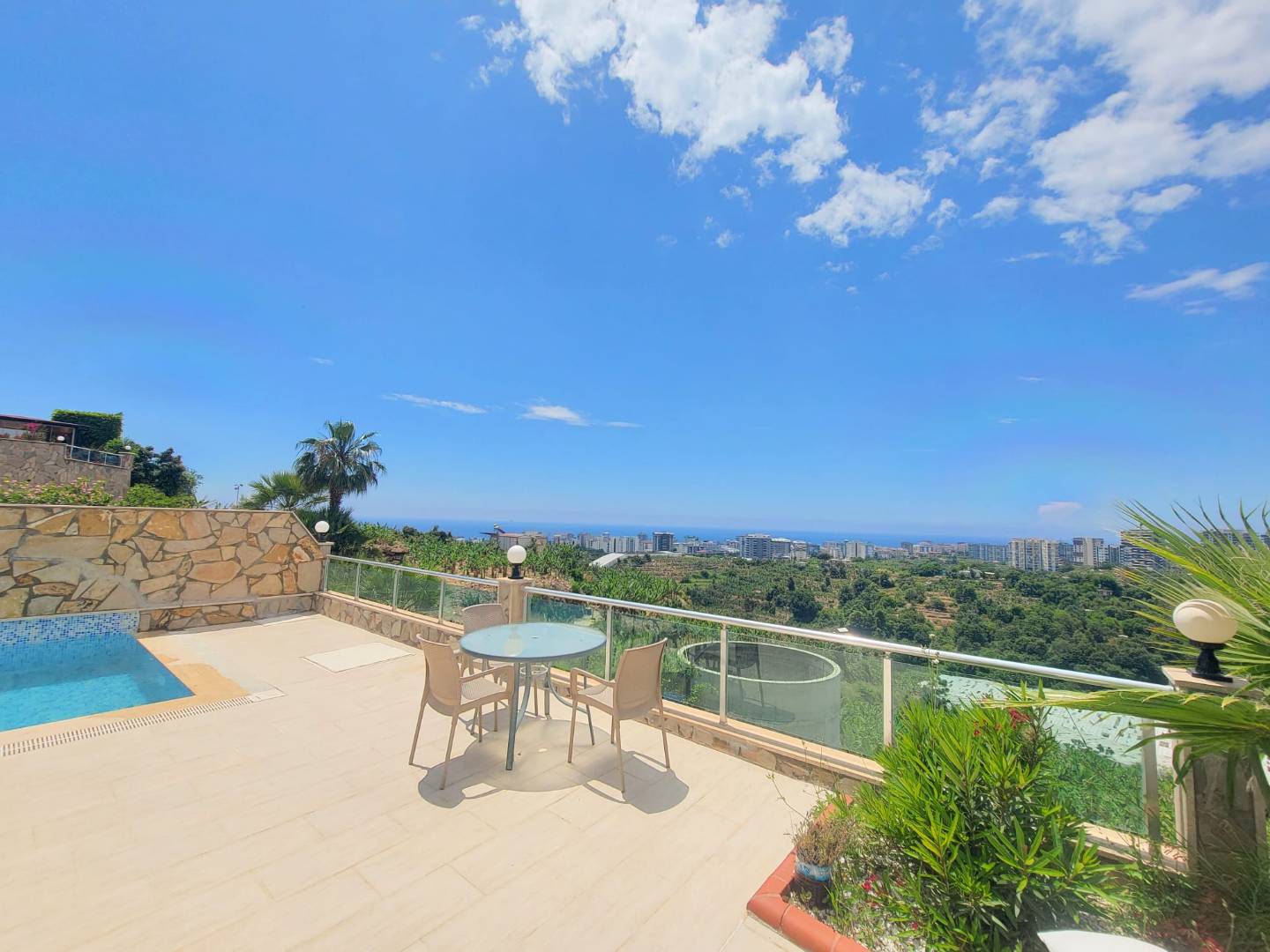 Alanya Kargıcak'ta Muhteşem Doğa Manzaralı, Özel Havuzlu, Kiralık Villa 43390 — 3