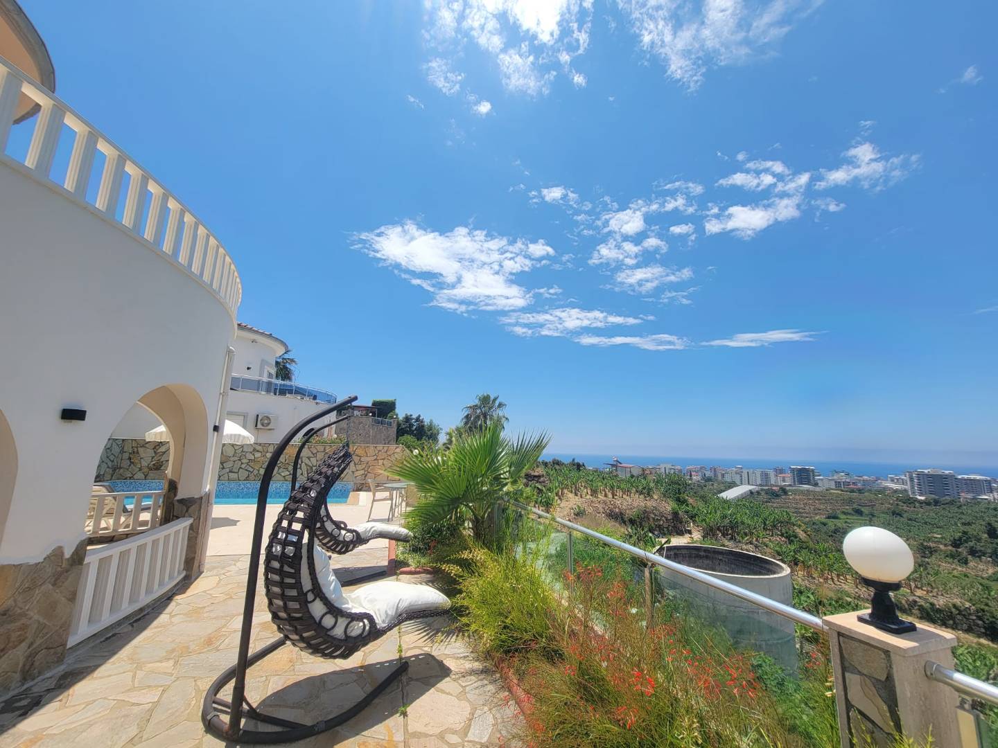 Alanya Kargıcak'ta Muhteşem Doğa Manzaralı, Özel Havuzlu, Kiralık Villa 43390 — 4