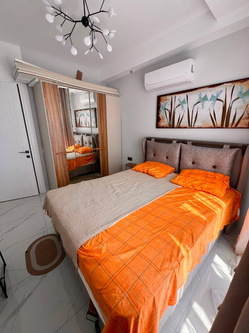 Alanya Mahmutlar'da Denize Yakın, Aquaparklı, Konforlu Daire