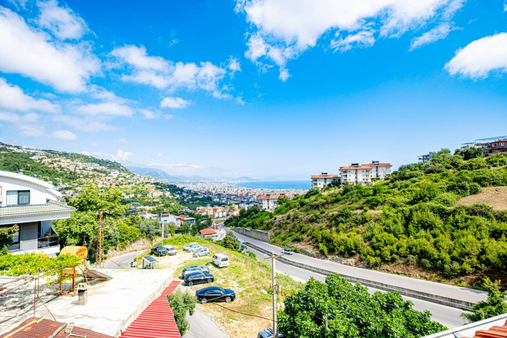 Alanya Sugözü'nde Doğa ve Deniz Manzaralı, Özel Havuzlu, Kiralık Villa