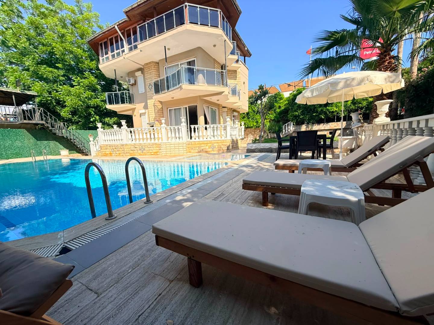 Alanya'da Denize Yakın, Özel Havuzlu, Jakuzili, Lüks Villa 46504 — 3