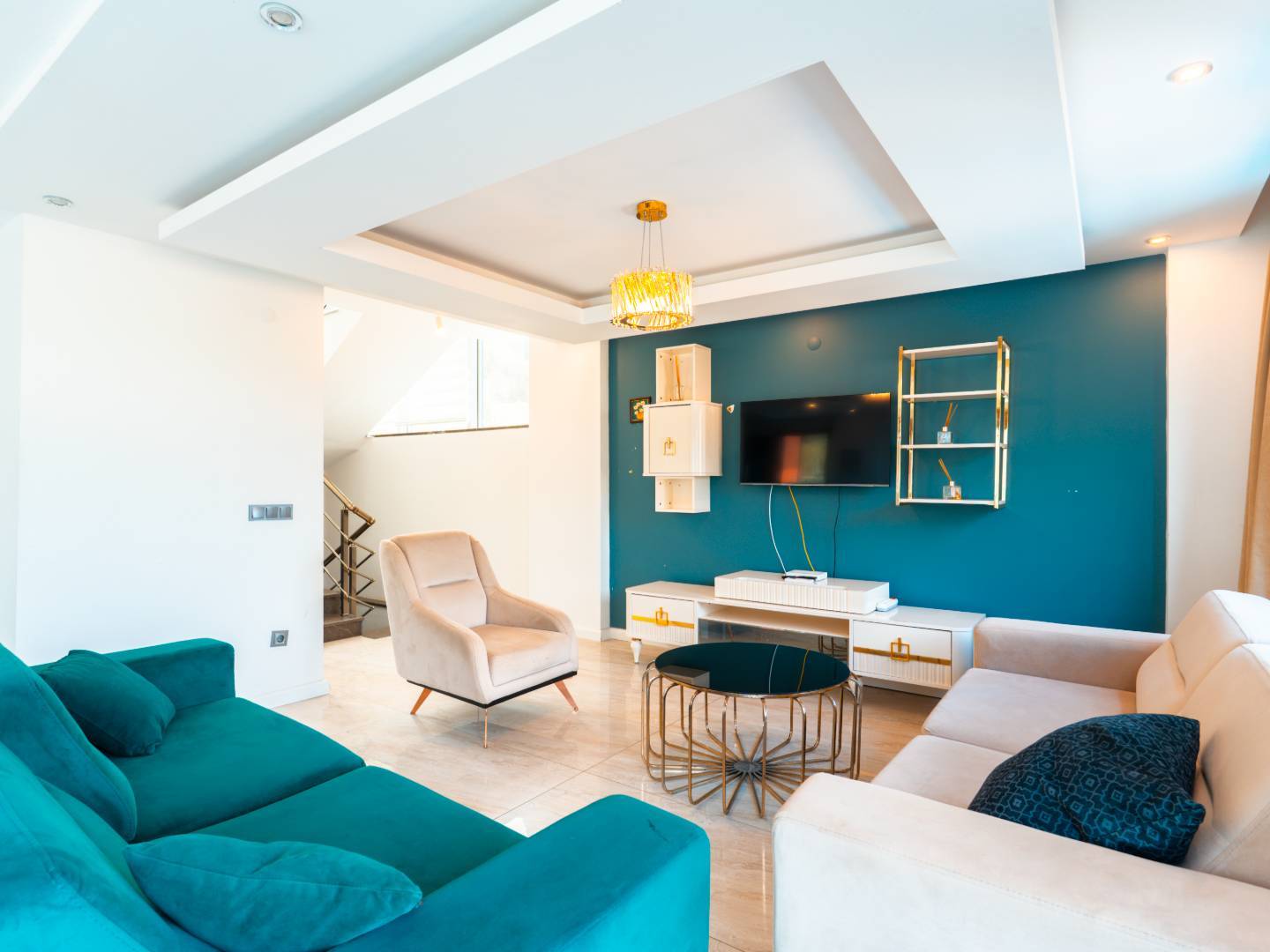 Alanya'da Muhteşem Deniz Manzaralı, Özel Havuzlu, Geniş Villa 46461 — 8