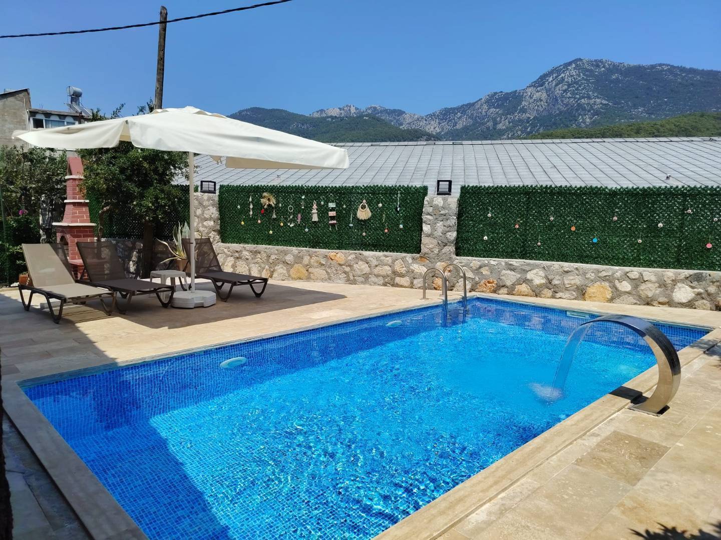 Antalya Kumluca'da Çekirdek Ailelere Uygun, Özel Havuzlu, Taş Villa 43171 — 5