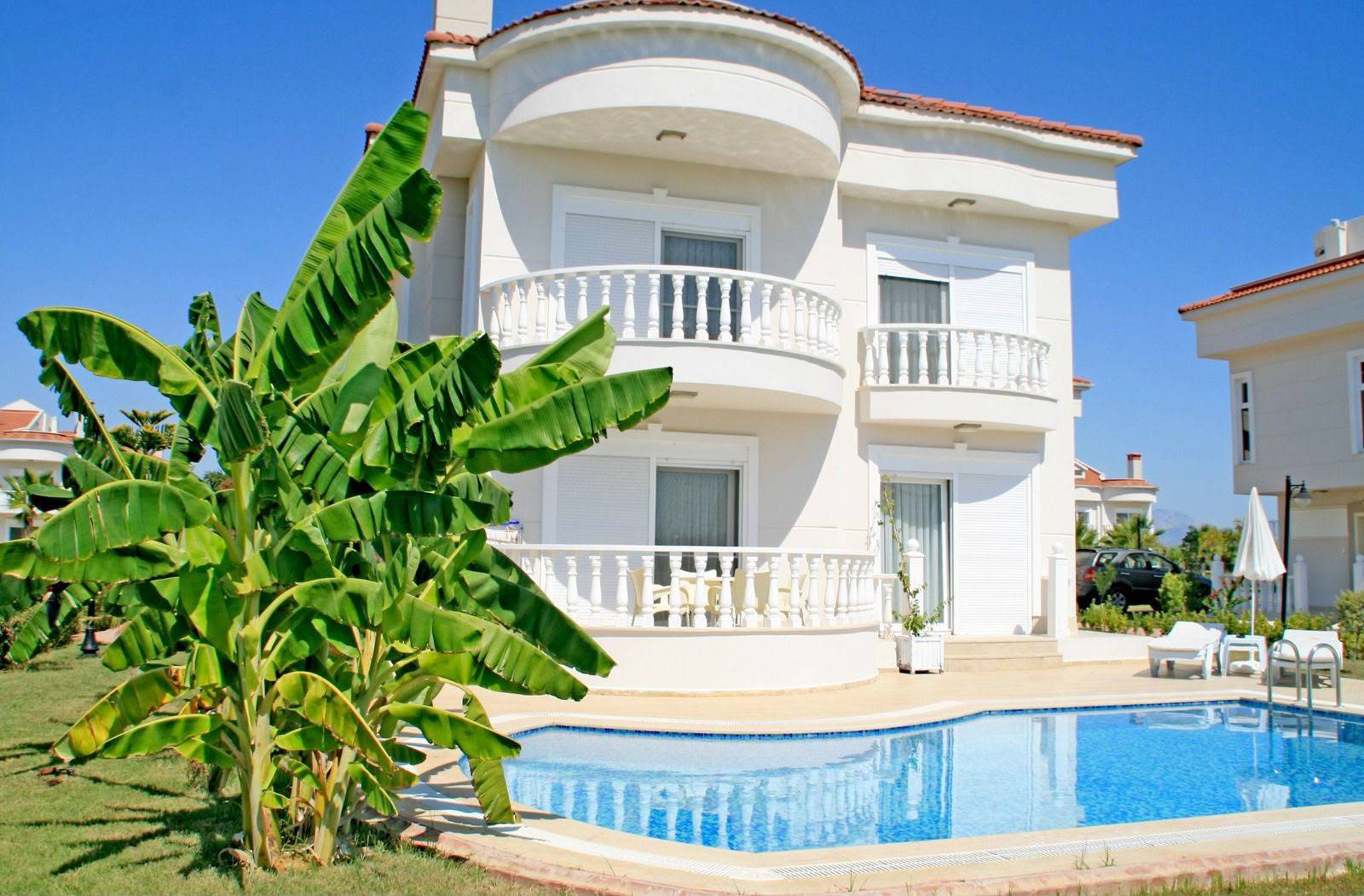 Antalya Serik'te Site İçerisinde, Özel Havuzlu, Konforlu Villa 22609 — 2