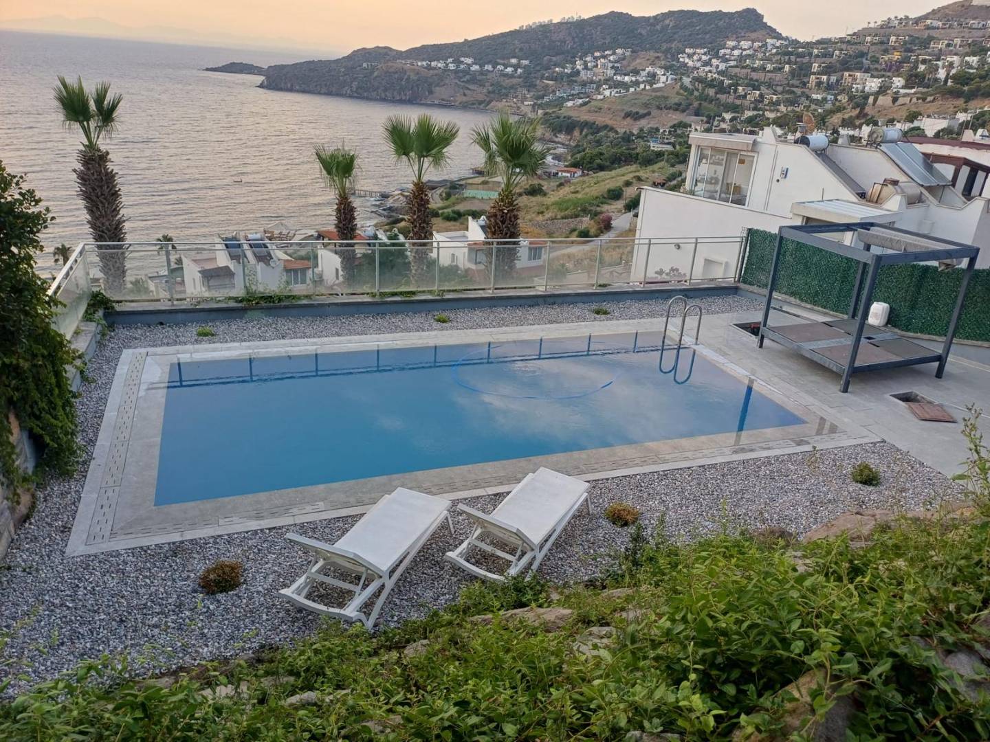 Bodrum Dirmil'de Deniz Manzaralı, Özel Havuzlu, Lüks Villa 45996 — 3