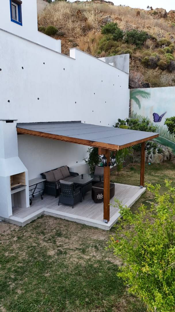 Bodrum Peksimet'te Enfes Deniz Manzaralı, Özel Havuzlu, Kiralık Villa