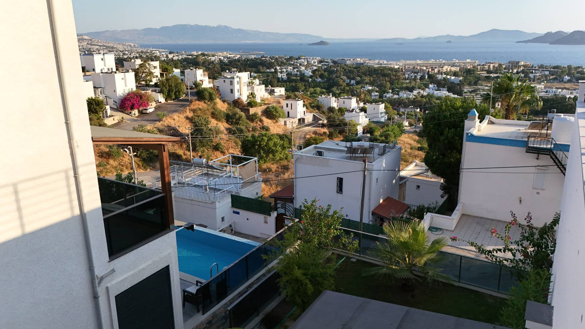 Bodrum Peksimet'te Enfes Deniz Manzaralı, Özel Havuzlu, Kiralık Villa 42689 — 4