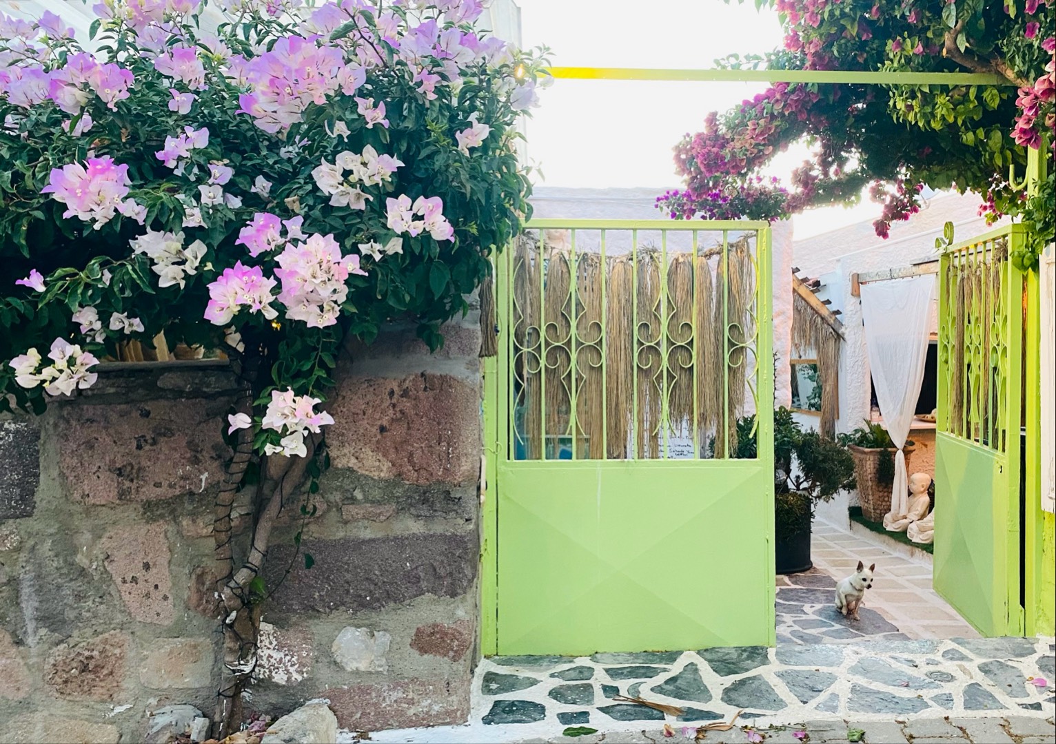 Çeşme Ildır’da Taş Mimariye Sahip, Bahçeli Tatil Evi