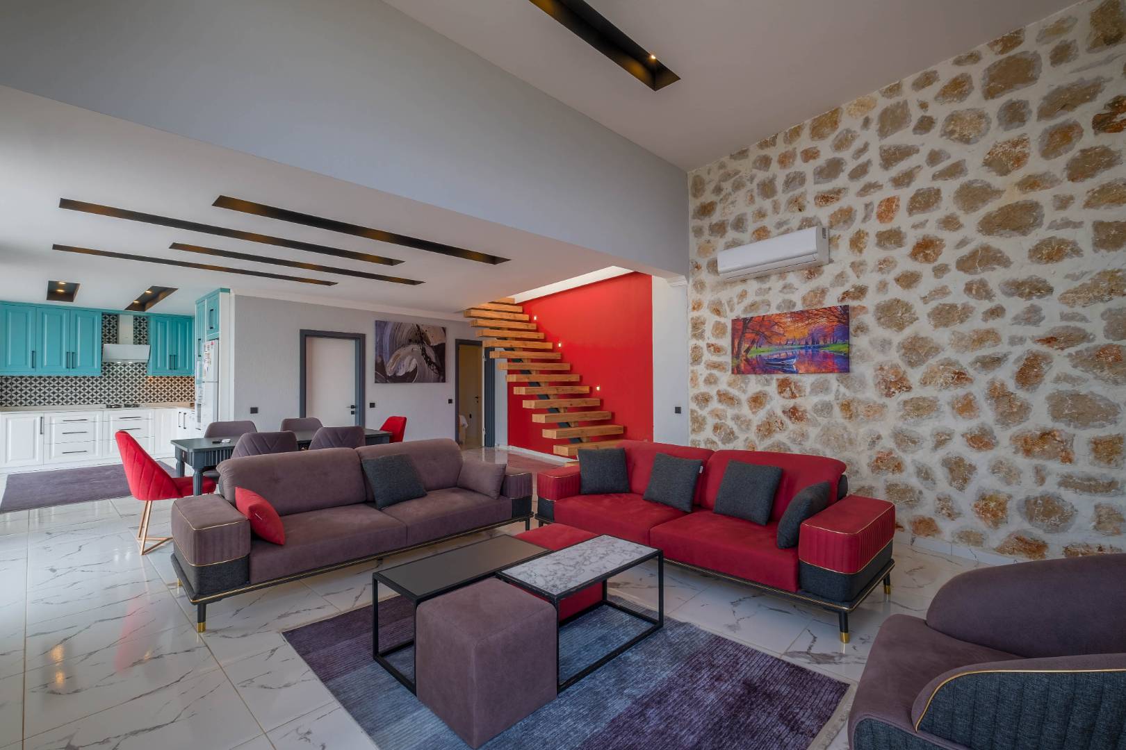 Kaş Üzümlü'de Şehrin Gürültüsünden Uzakta, Özel Havuzlu, Çift Jakuzili Villa 45974 — 9