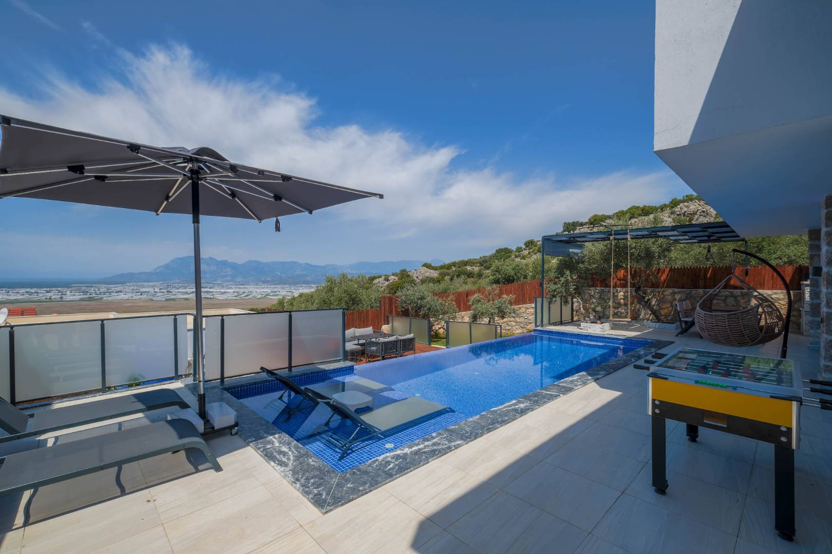 Kaş Üzümlü'de Şehrin Gürültüsünden Uzakta, Özel Havuzlu, Çift Jakuzili Villa 45974 — 4