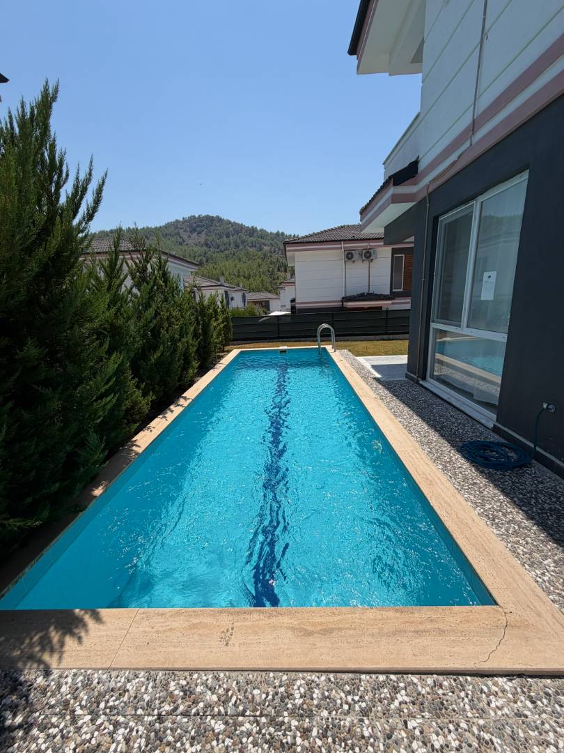 Dalaman Atakent'te Sakin Konumda, Özel Havuzlu, Modern Villa 39197 — 3