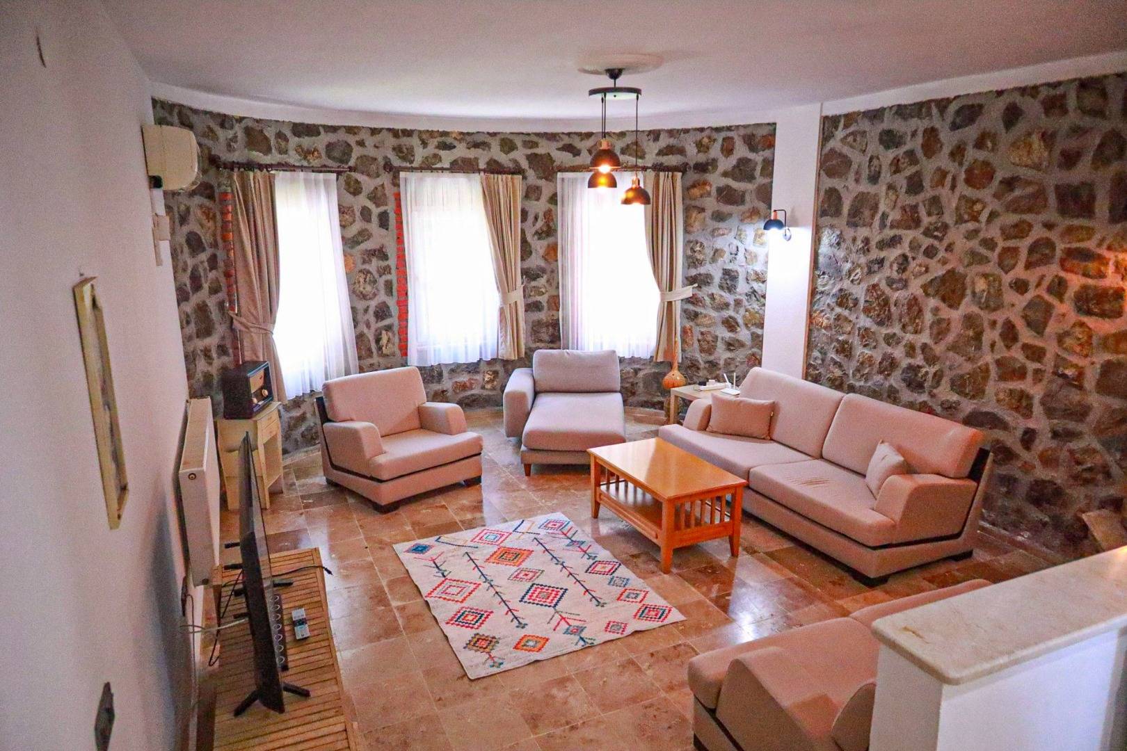 Dalaman Karaçalı'da Doğa İle İç İçe, Özel Havuzlu, Ferah Villa 45791 — 6