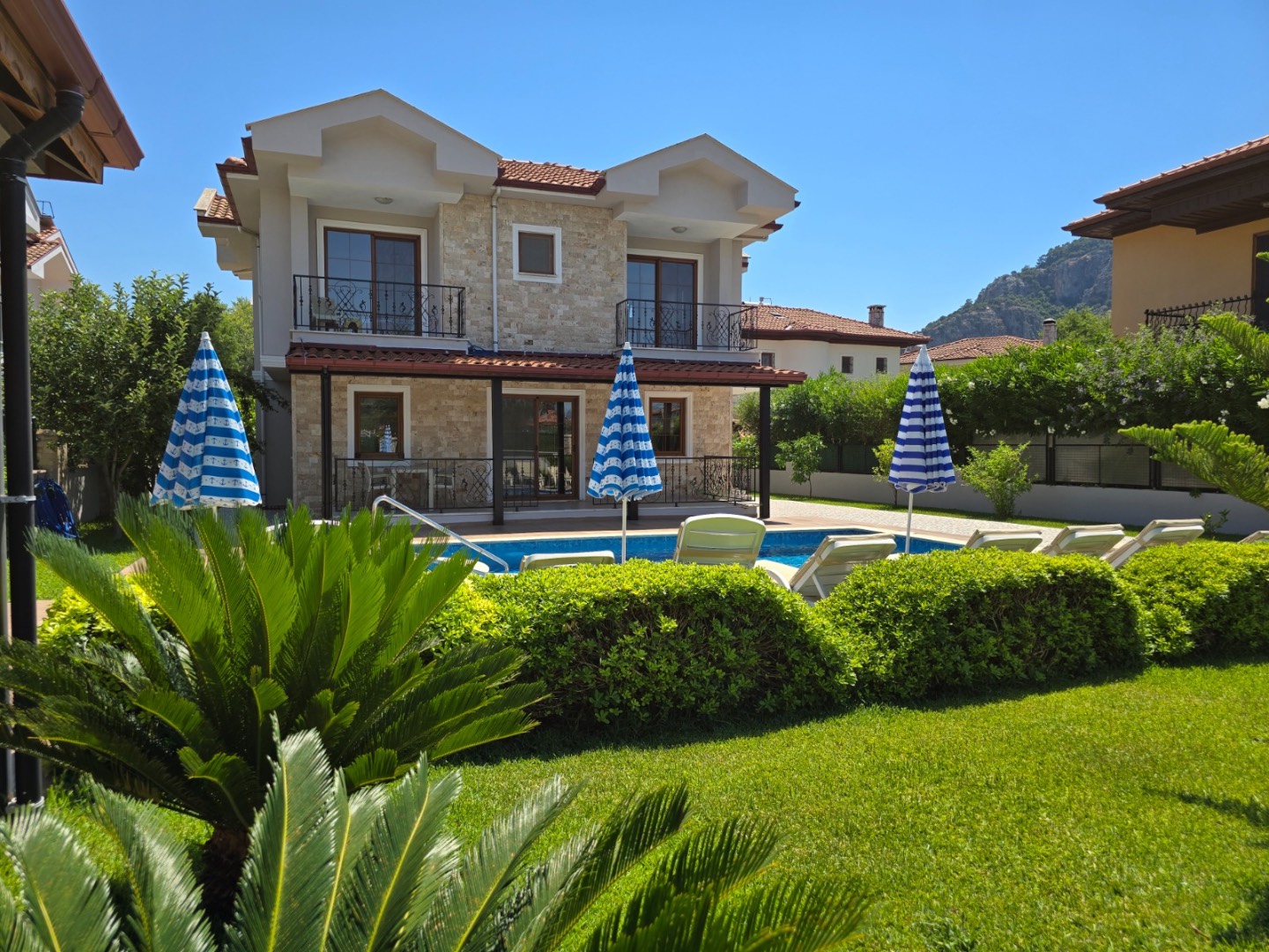 Ortaca Dalyan'da Kalabalık Ailelere Uygun, Özel Havuzlu, Geniş Villa 46027