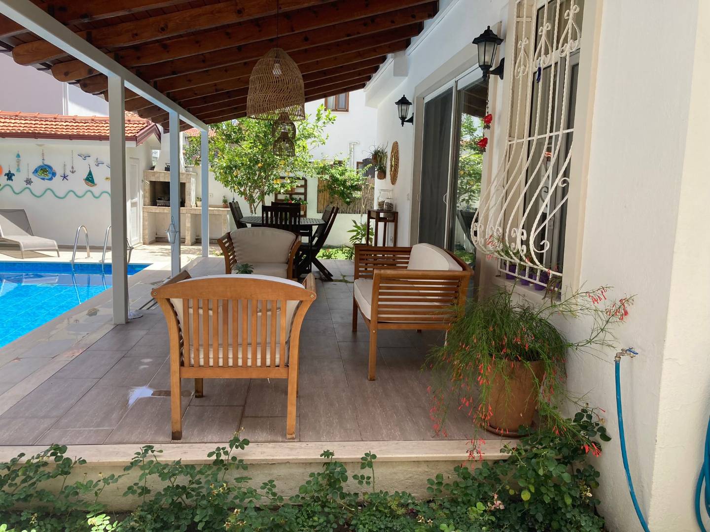 Ortaca Dalyan'da Geniş Ailelere Uygun, Özel Havuzlu, Konforlu Villa 46029 — 7