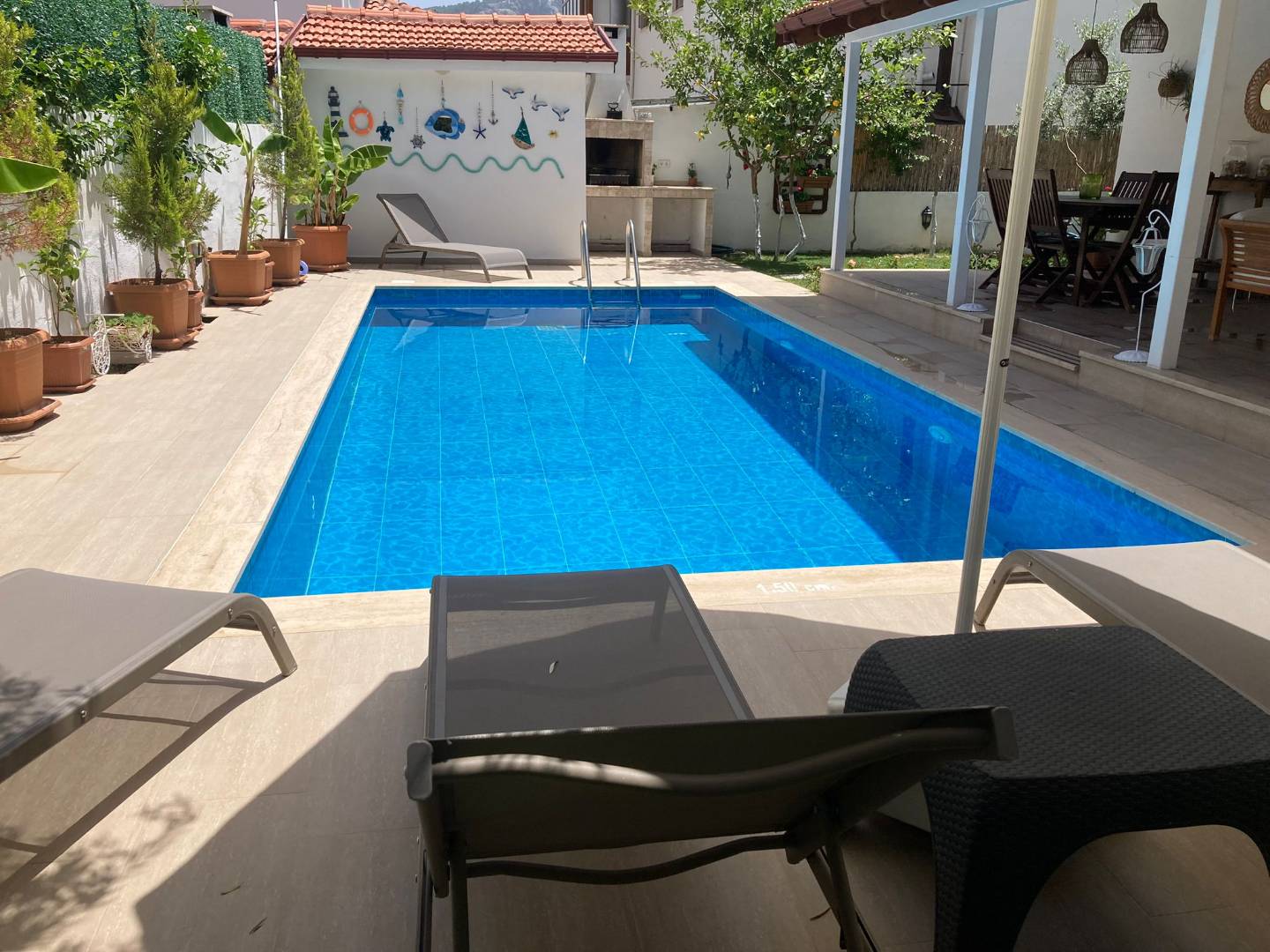 Ortaca Dalyan'da Geniş Ailelere Uygun, Özel Havuzlu, Konforlu Villa 46029 — 3
