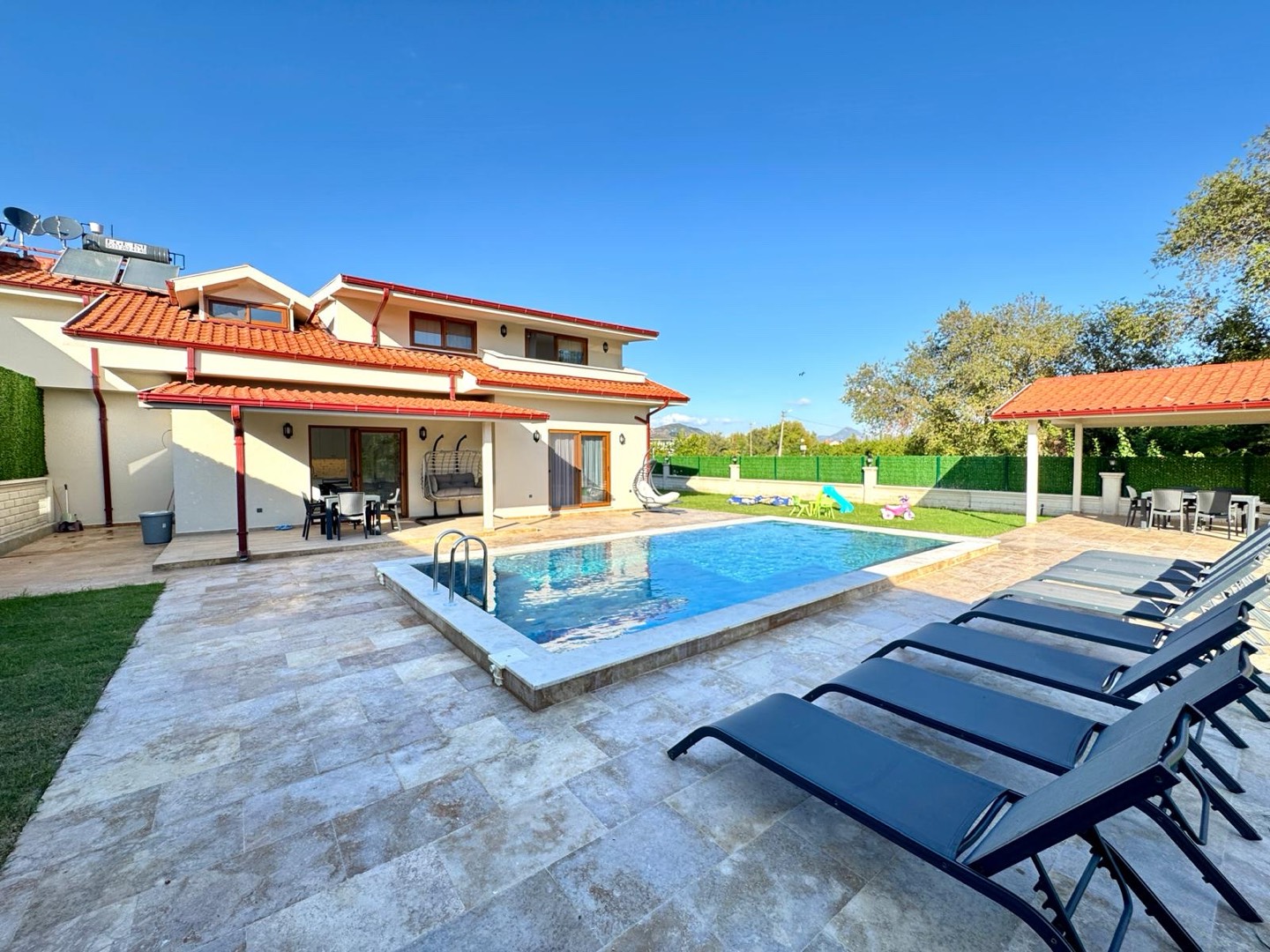 Ortaca Dalyan'da Huzurlu Doğada, Özel Havuzlu, Konforlu Villa 45774