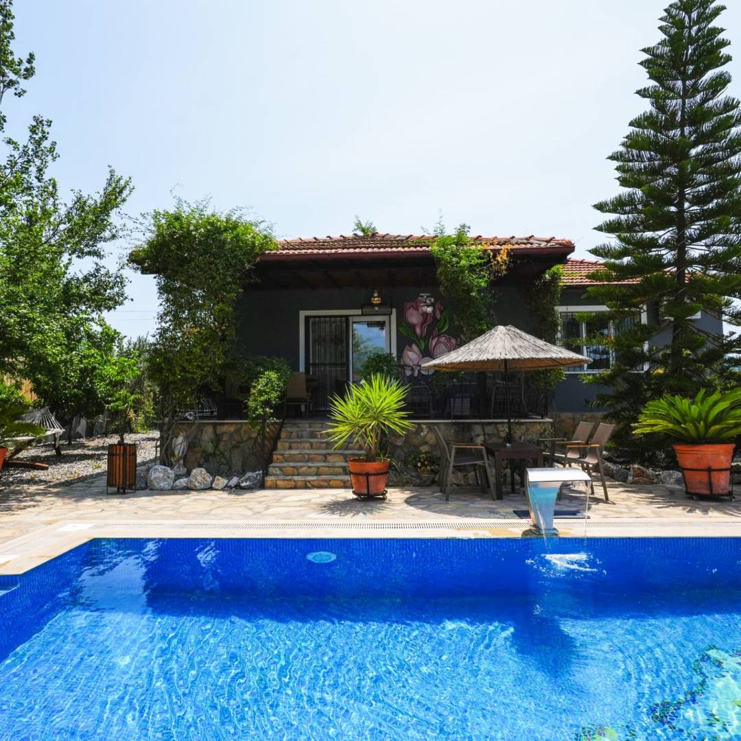 Ortaca Dalyan'da Sakin Konumda, Özel Havuzlu, Kiralık Villa 46032 — 5