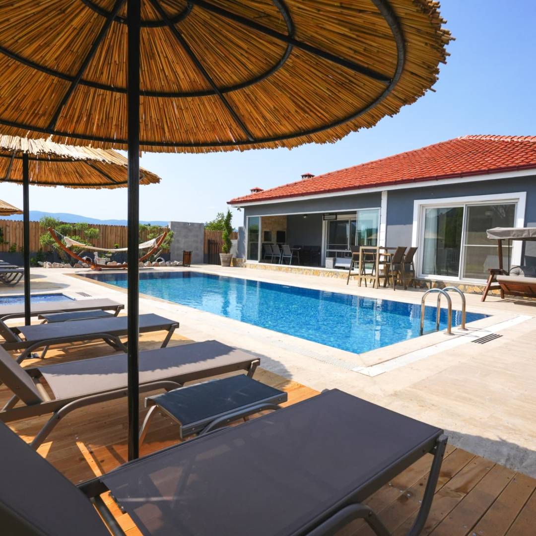 Ortaca Dalyan'da Doğa İle İç İçe, Özel Havuzlu, 4+1 Villa 46033