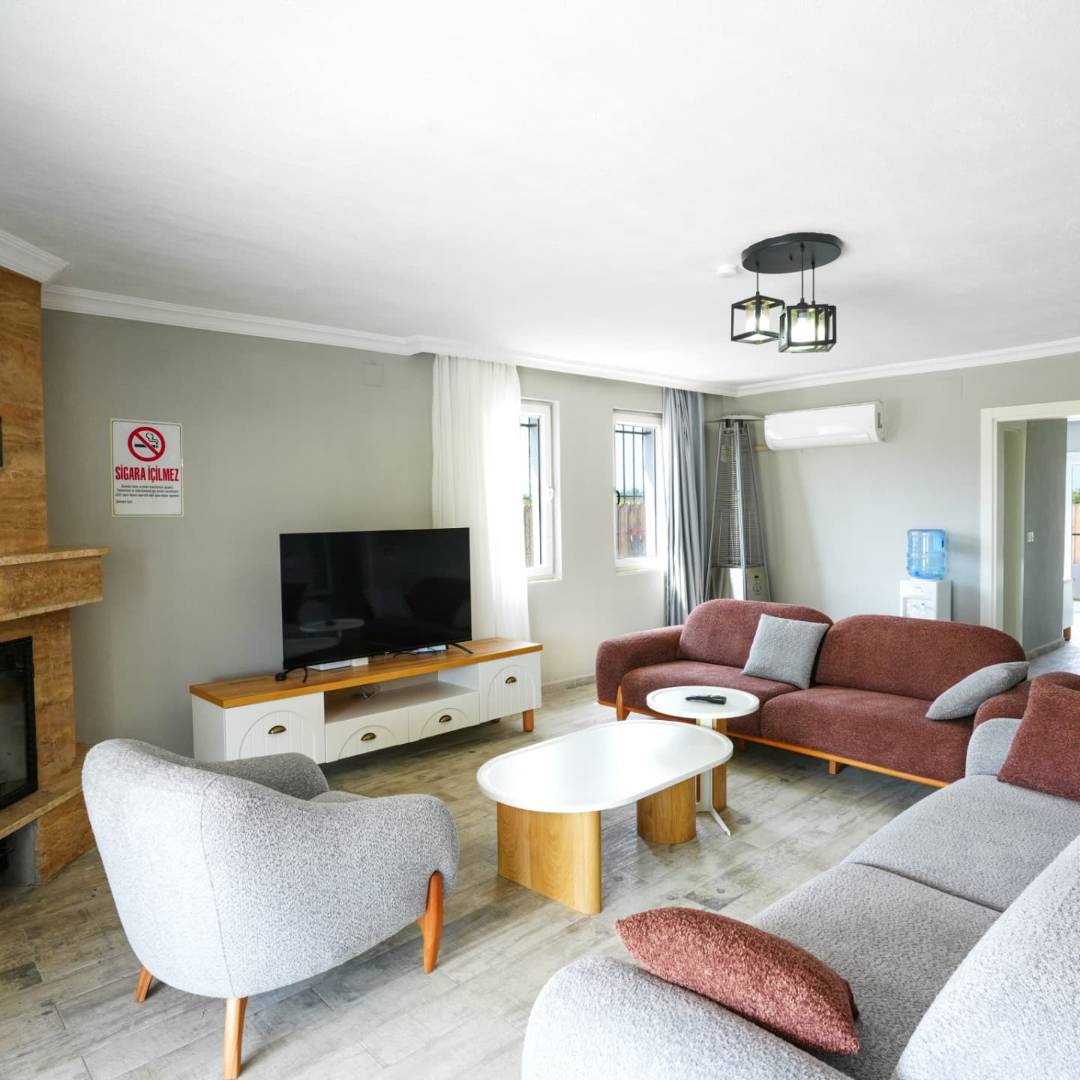 Ortaca Dalyan'da Doğa İle İç İçe, Özel Havuzlu, 4+1 Villa 46033 — 9