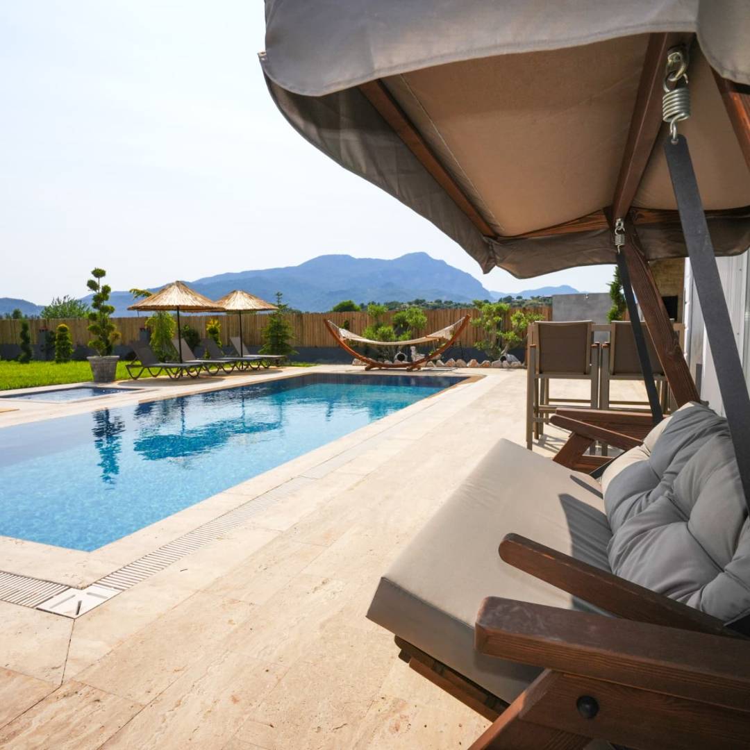 Ortaca Dalyan'da Doğa İle İç İçe, Özel Havuzlu, 4+1 Villa