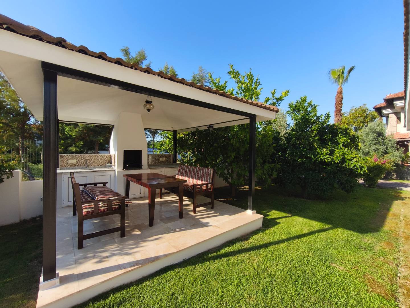 Ortaca Dalyan'da Yemyeşil Bahçeli, Özel Havuzlu, 8 Kişilik Villa
