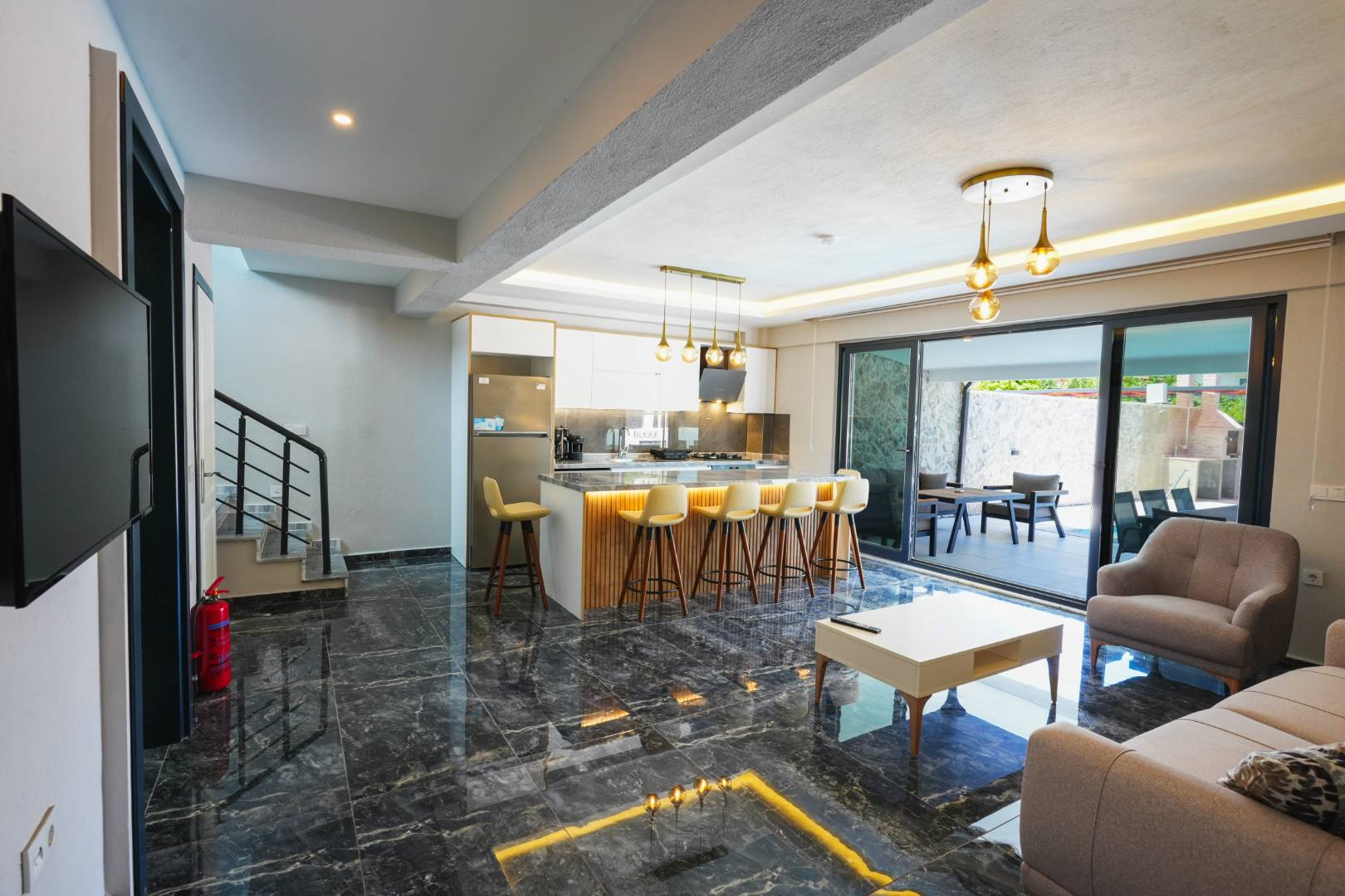 Ortaca Dalyan'da Sakin Konumda, Özel Havuzlu, İkiz Villa 45892 — 6