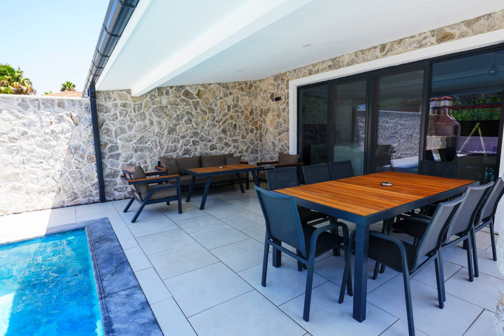 Ortaca Dalyan'da Sakin Konumda, Özel Havuzlu, İkiz Villa 45892 — 4