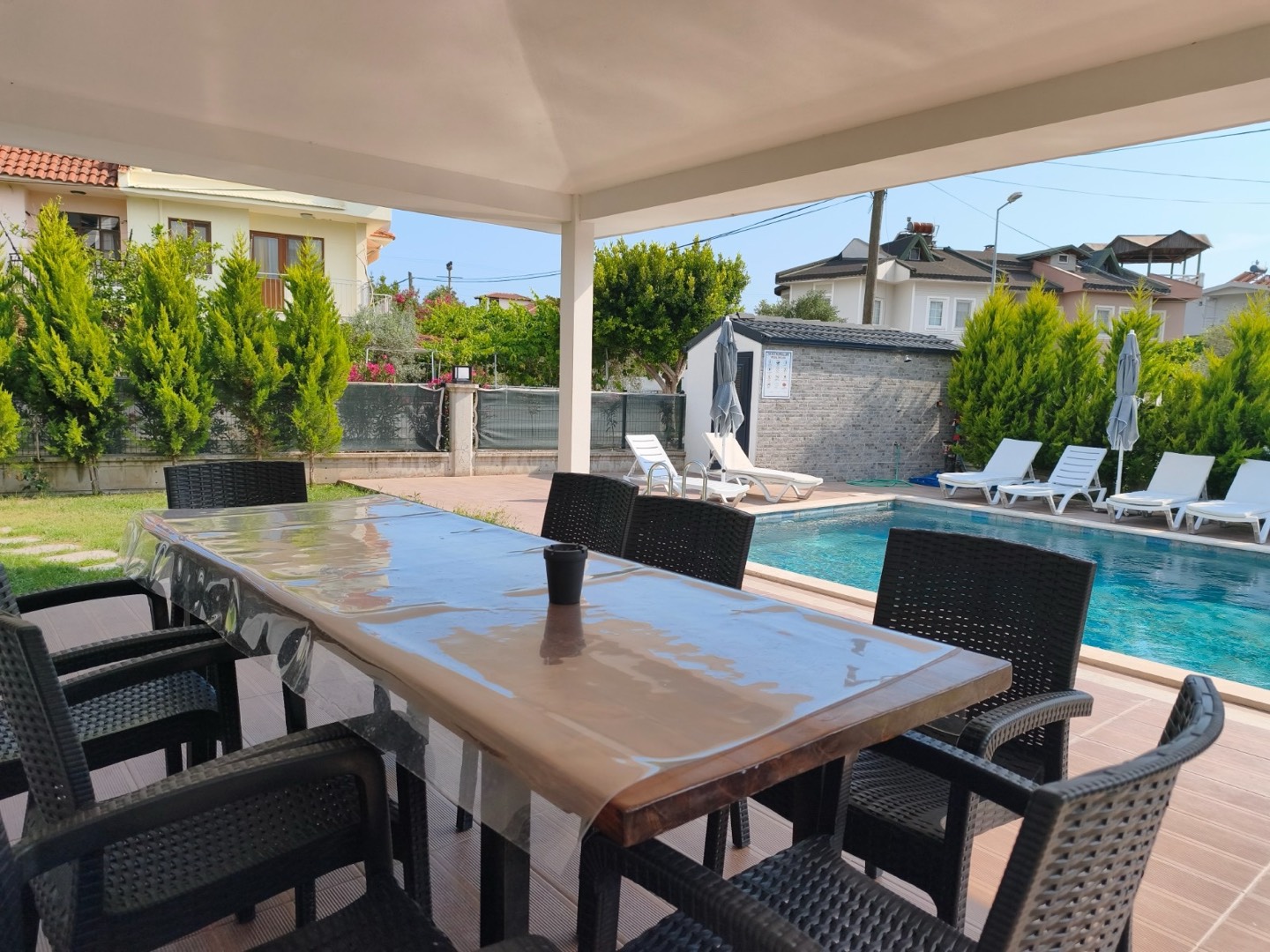 Ortaca Dalyan'da Modern Tasarımlı, Özel Havuzlu, Kiralık Villa 45825 — 6