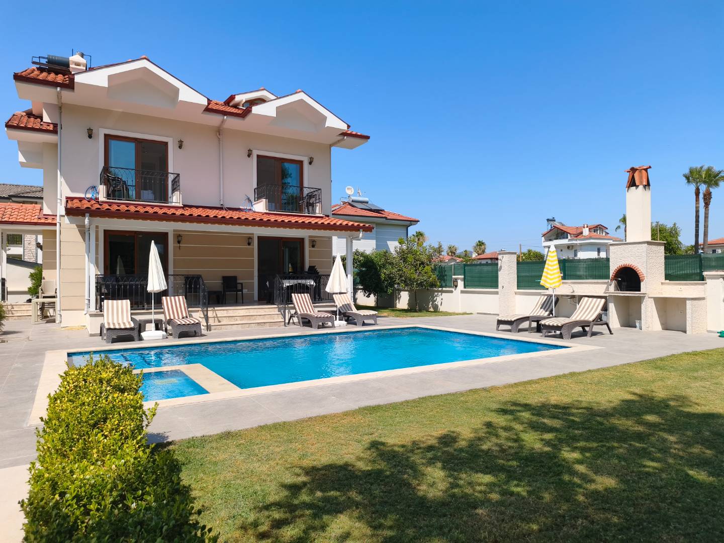 Ortaca Dalyan'da Sakin Konumda, Özel Havuzlu, Konforlu Villa 46111