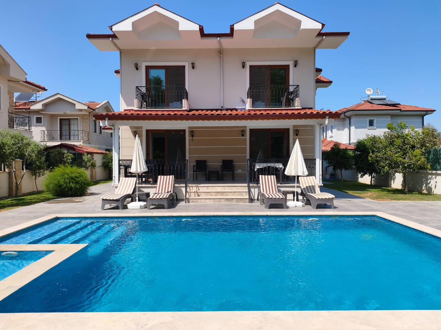 Ortaca Dalyan'da Sakin Konumda, Özel Havuzlu, Konforlu Villa 46111 — 3