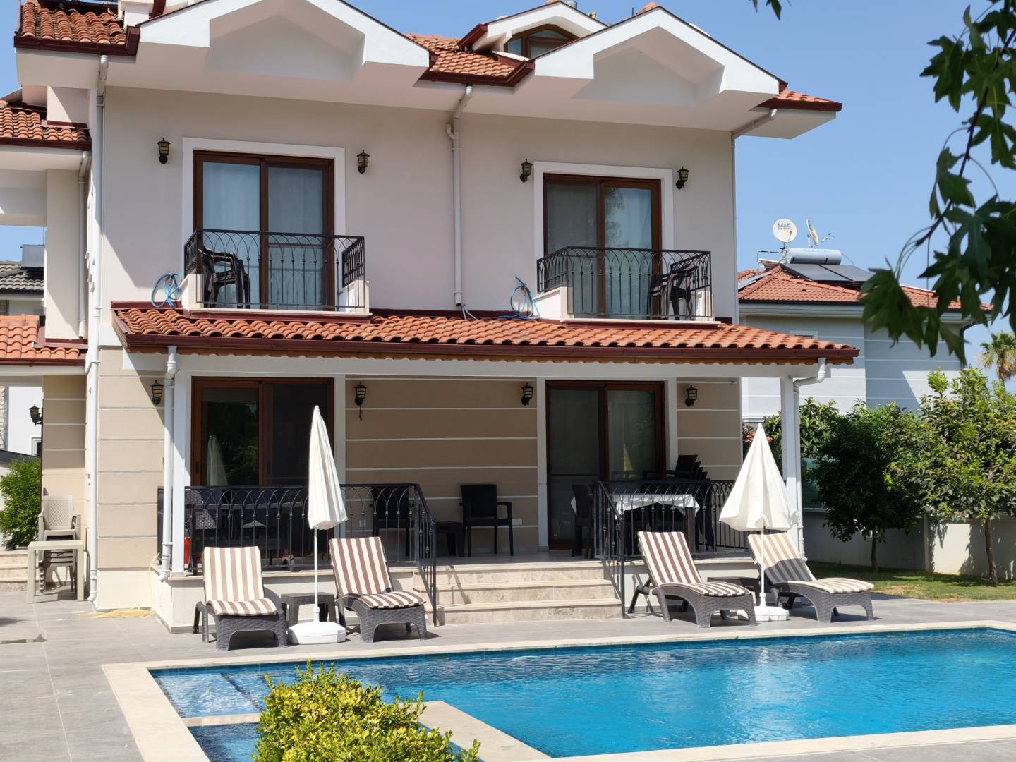 Ortaca Dalyan'da Sakin Konumda, Özel Havuzlu, Konforlu Villa