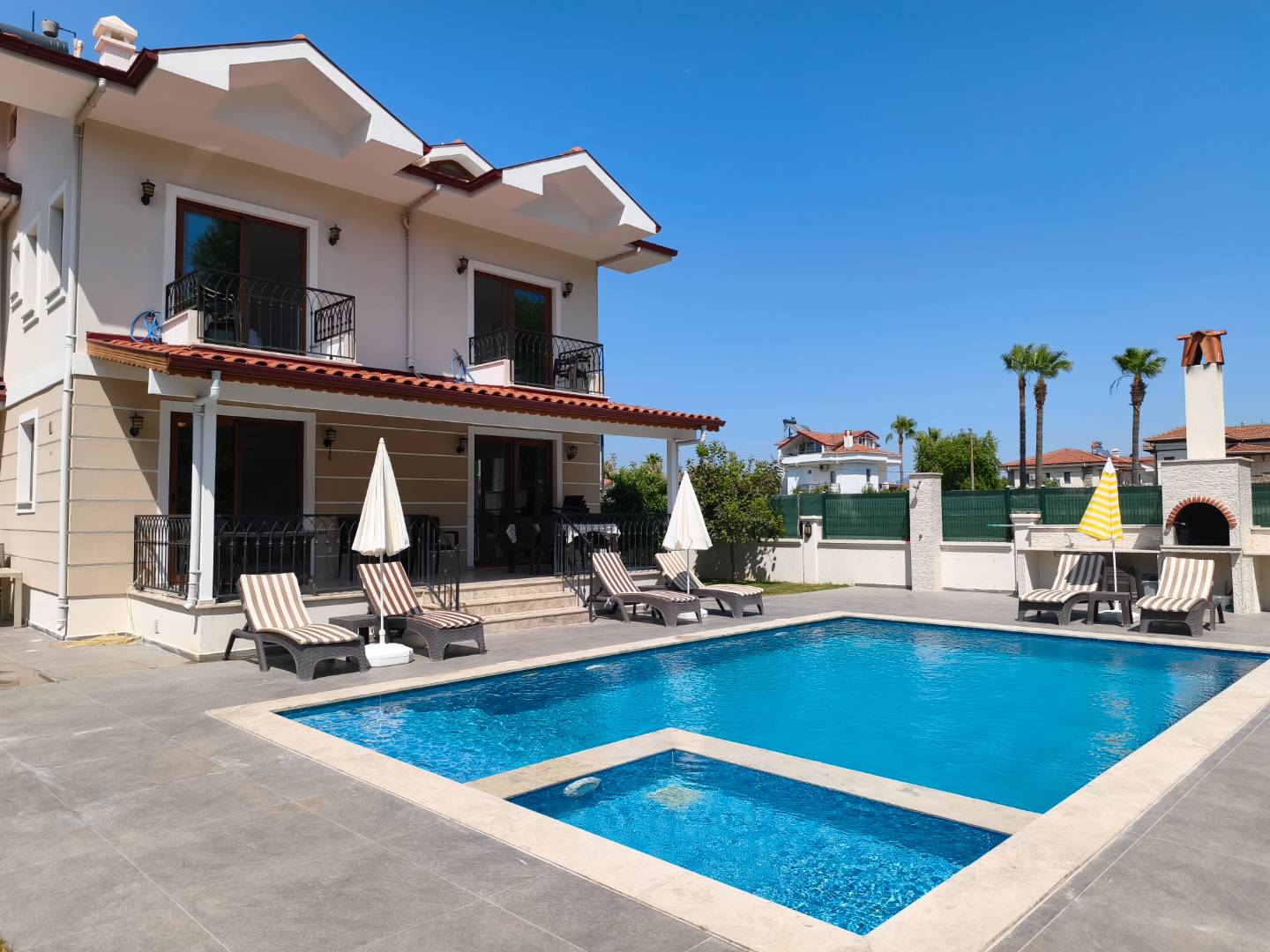 Ortaca Dalyan'da Sakin Konumda, Özel Havuzlu, Konforlu Villa 46111 — 2