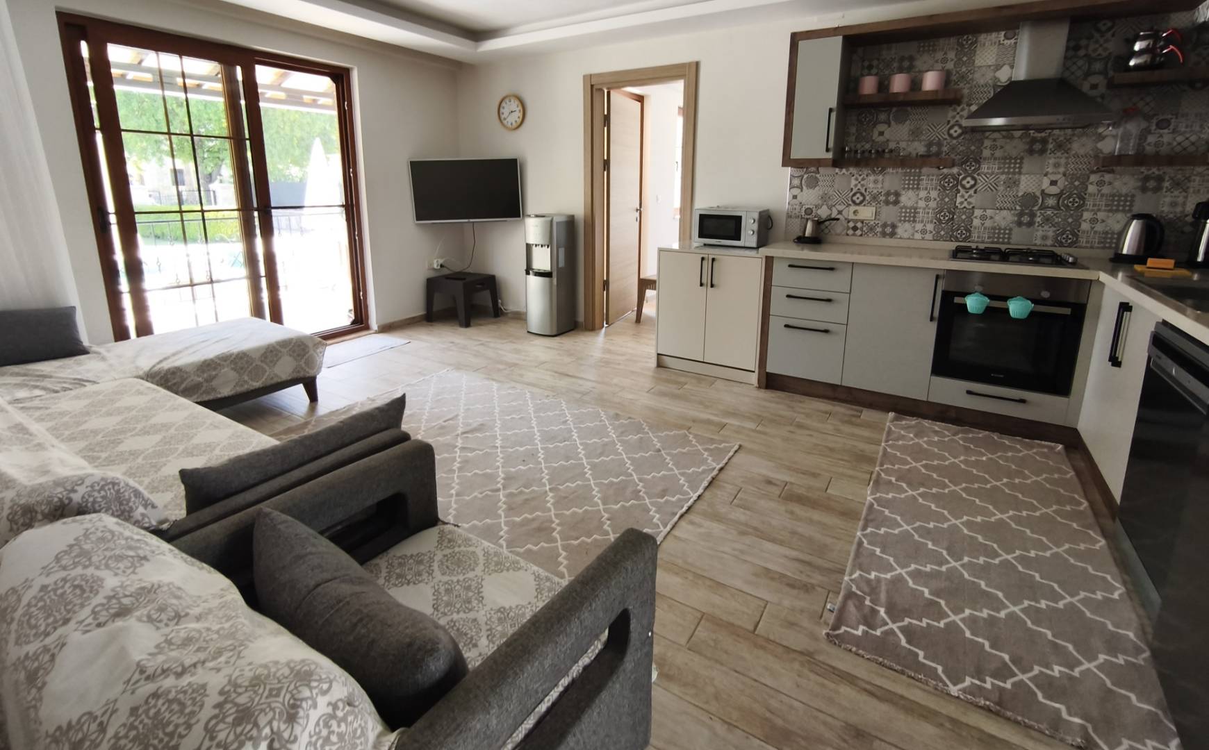 Ortaca Dalyan'da Kalabalık Ailelere Uygun, Özel Havuzlu, Modern Villa