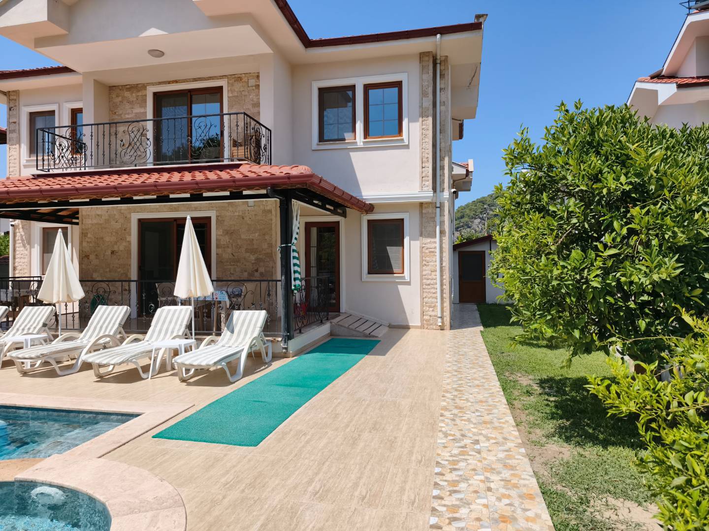 Ortaca Dalyan'da Kalabalık Ailelere Uygun, Özel Havuzlu, Modern Villa 46112 — 4