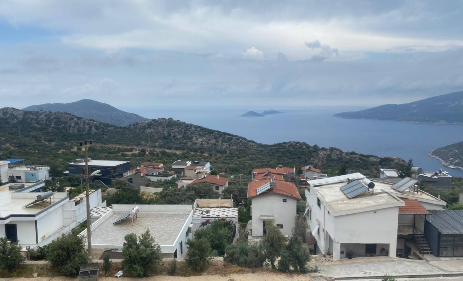 Kaş Bezirgan'da Deniz Manzaralı, Özel Havuzlu, Geniş Villa