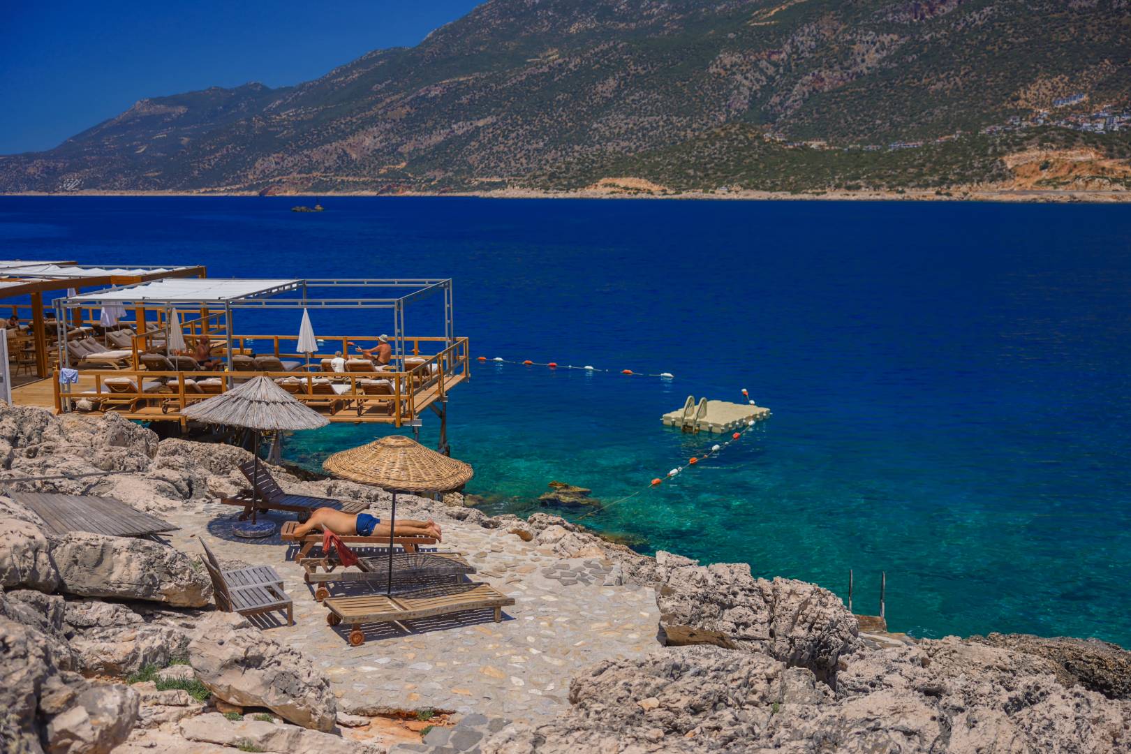 Kaş Andifli'de Muhteşem Deniz Manzaralı, Özel Havuzlu, 6 Kişilik Villa 46071 — 4
