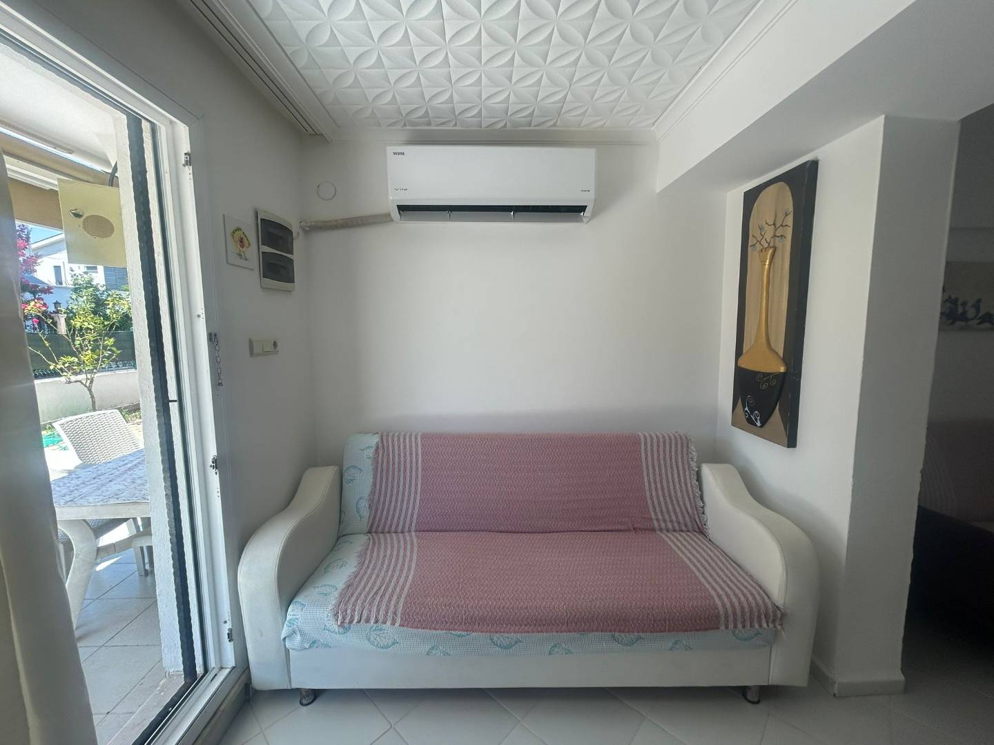 Didim Altınkum'da Doğa Manzaralı, Bahçe Katı, 3+1 Konforlu Daire
