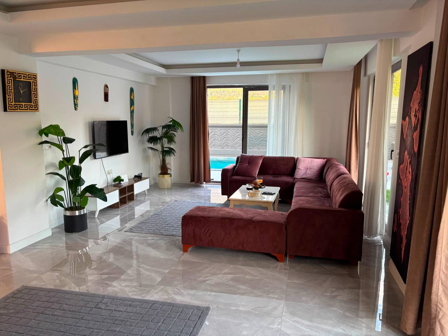Seydikemer Kadıköy'de Doğanın Kalbinde, Özel Havuzlu, Modern Villa 46074 — 8