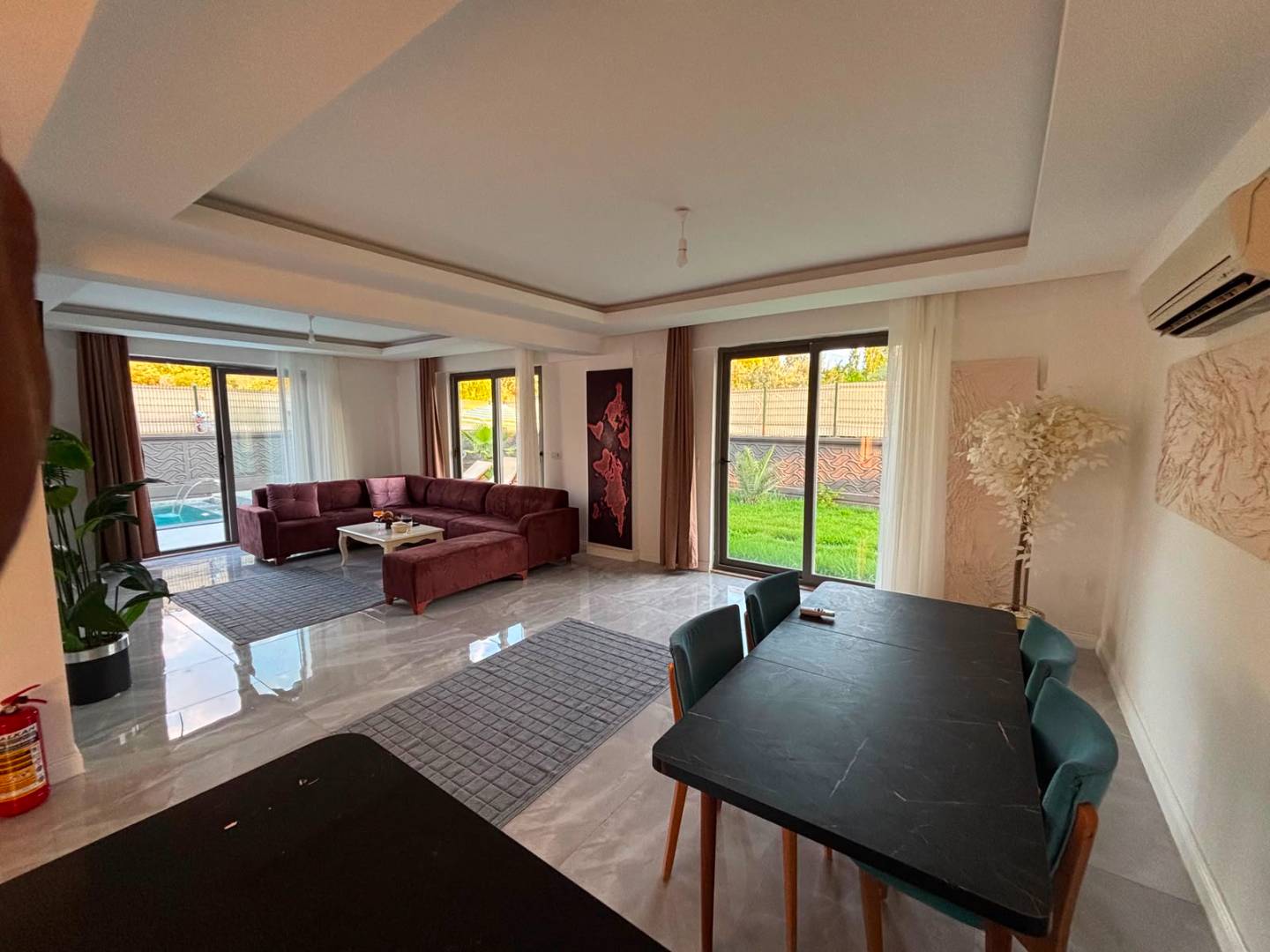 Seydikemer Kadıköy'de Doğanın Kalbinde, Özel Havuzlu, Modern Villa