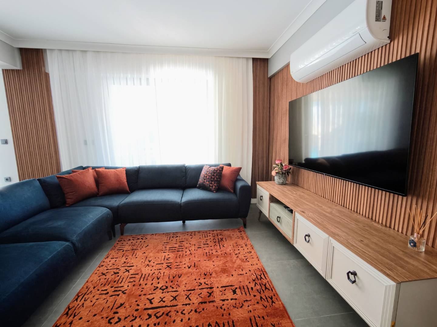 Seydikemer Gerişburnu'nda Geniş Aileler için Uygun, Özel Havuzlu, Modern Villa 46073 — 6