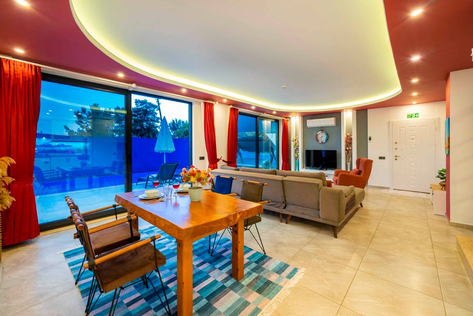 Kaş İslamlar'da Muhteşem Doğa Manzaralı, Jakuzili, 2 Kişilik Villa 45699 — 8