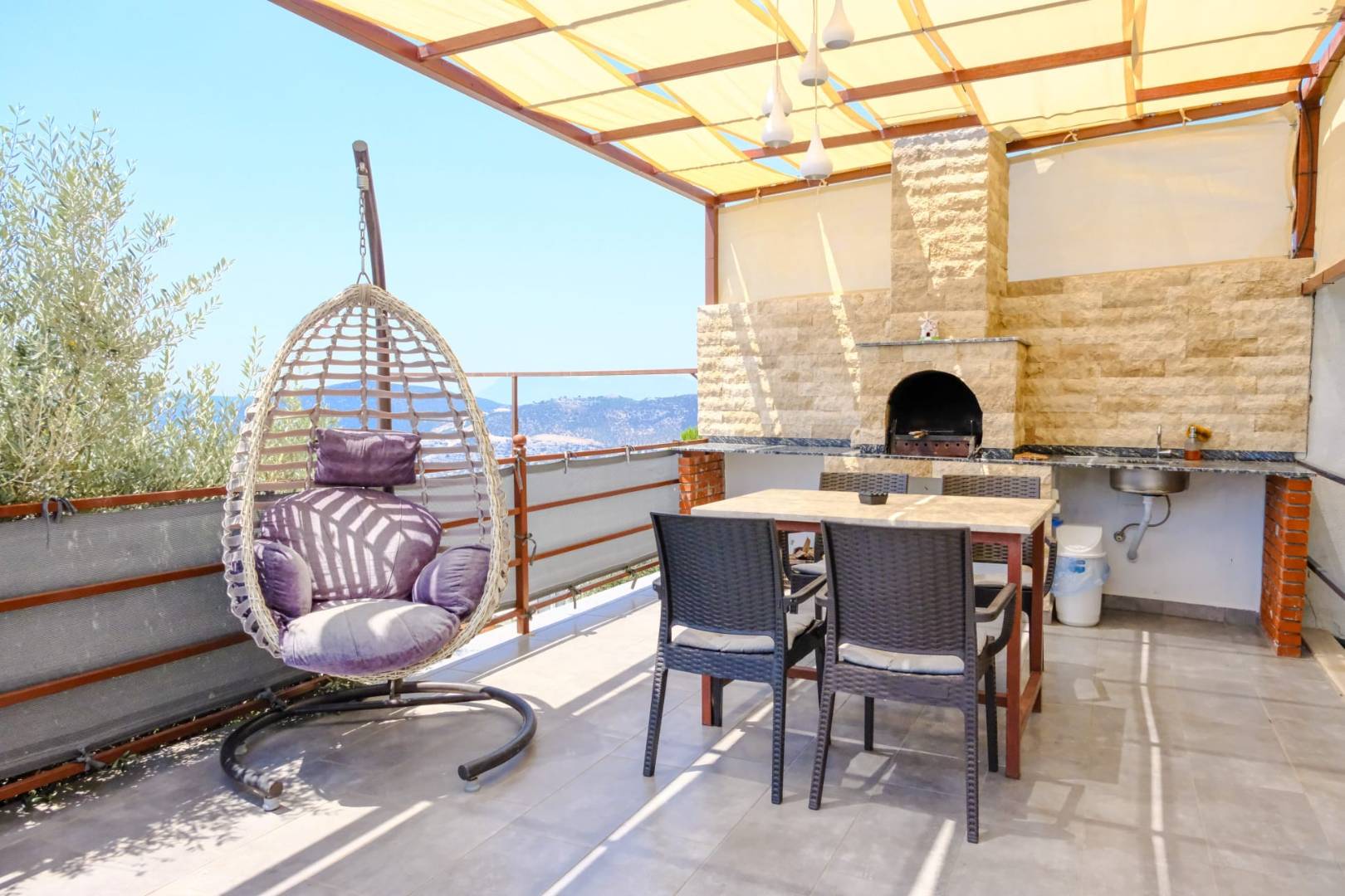 Kaş Bezirgan'da Balayı Çiftlerine Uygun, Özel Havuzlu, Kiralık Villa 45883 — 7