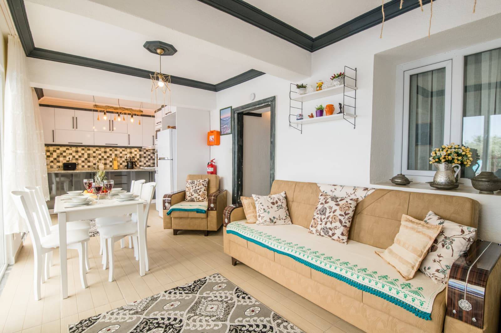 Kaş Bezirgan'da Balayı Çiftlerine Uygun, Özel Havuzlu, Kiralık Villa