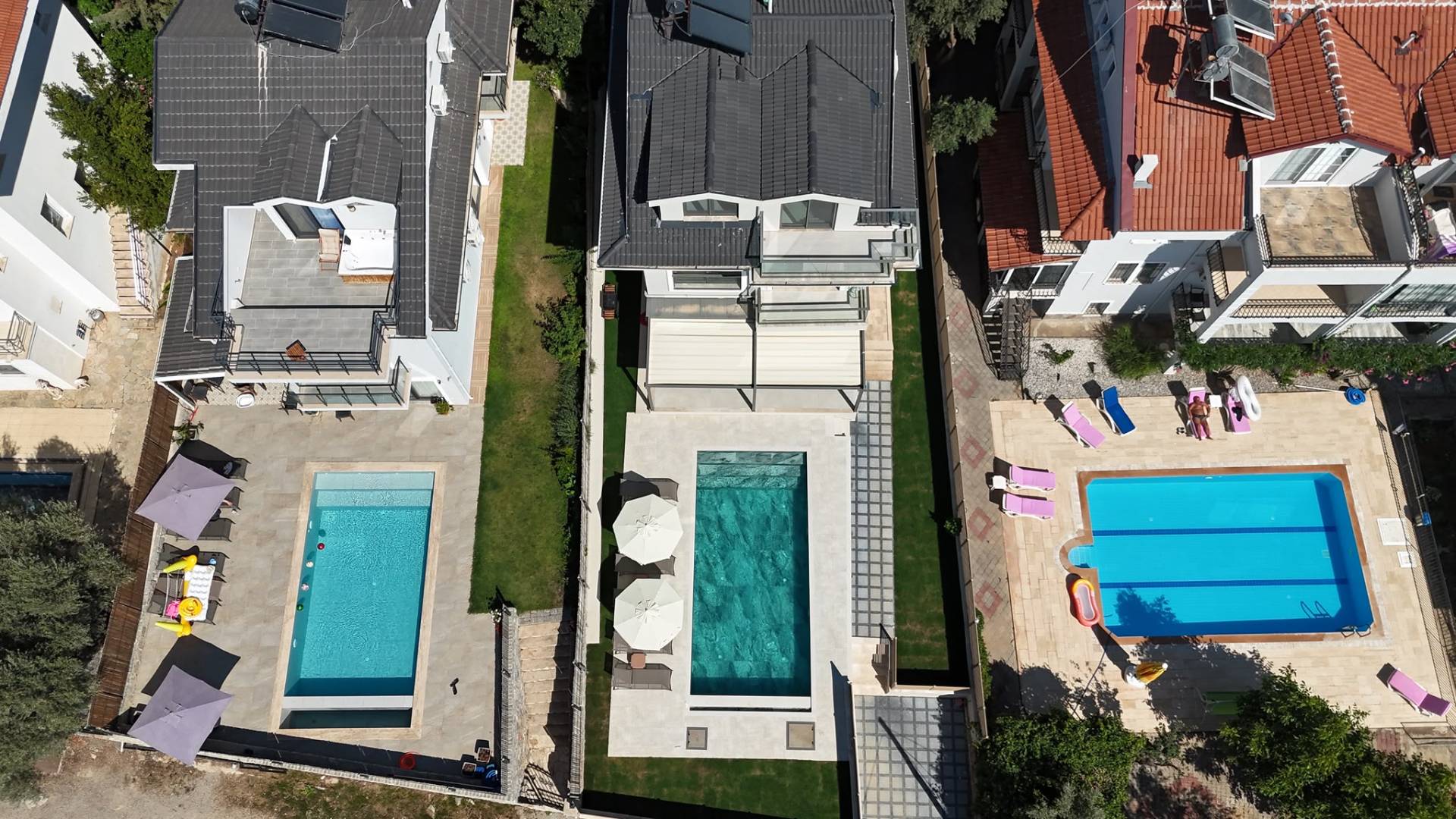 Fethiye Ölüdeniz'de Kalabalık Ailelere Uygun, Özel Havuzlu, 9 Kişilik Villa