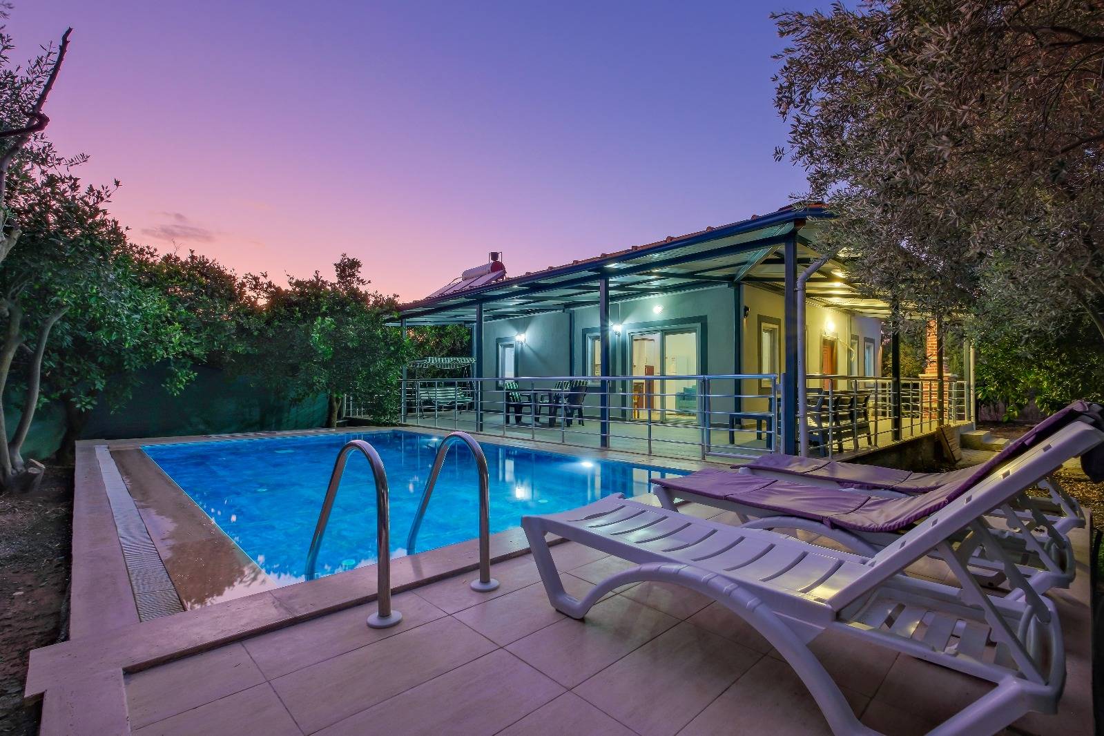 Fethiye Babataşı'nda Elverişli Konumda, Özel Havuzlu, 3+1 Villa 46320 — 2