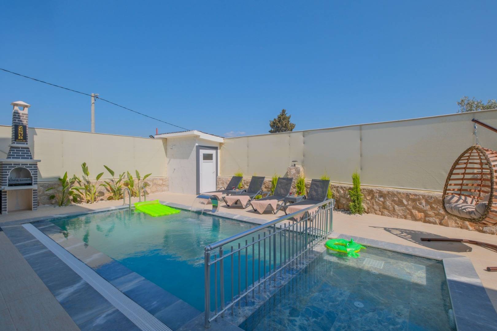 Fethiye Bozyer'de Doğa İle Baş Başa, Özel Havuzlu, 3+1 İkiz Villa 45849 — 6