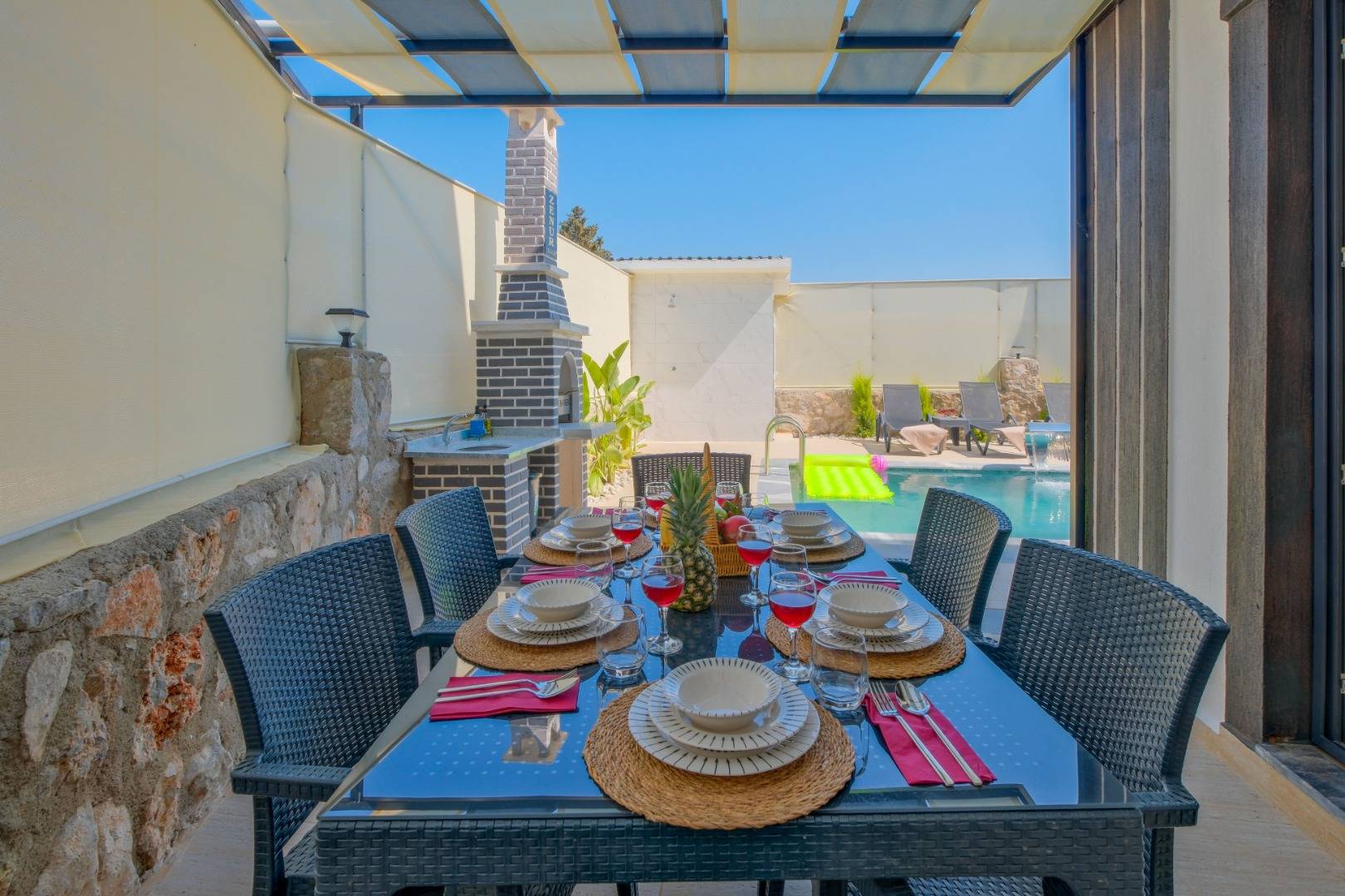 Fethiye Bozyer'de Doğa İle Baş Başa, Özel Havuzlu, 3+1 İkiz Villa 45849 — 7